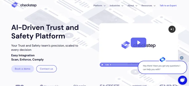 Checkstep homepage