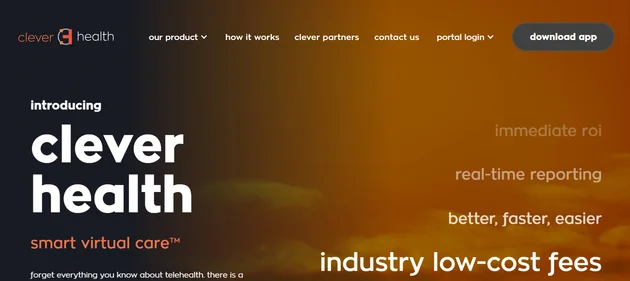 CleverHealth AI homepage