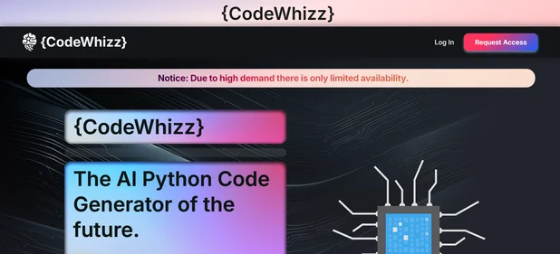 CodeWhizz Dev homepage