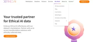 DefinedCrowd homepage