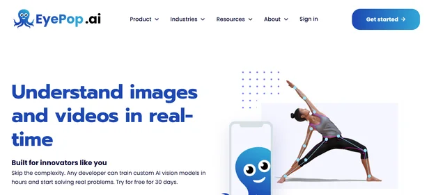Eyepop AI.homepage