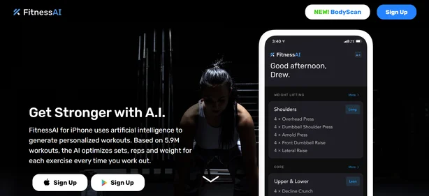 FitnessAI.homepage