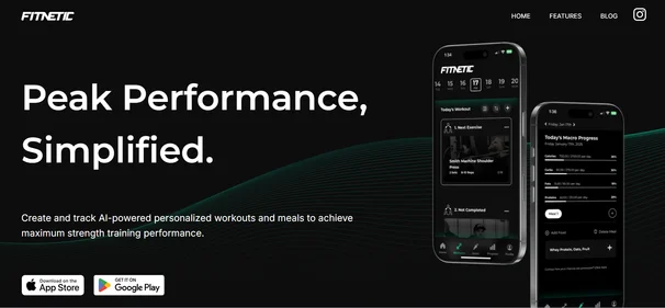 Fitnetic.homepage