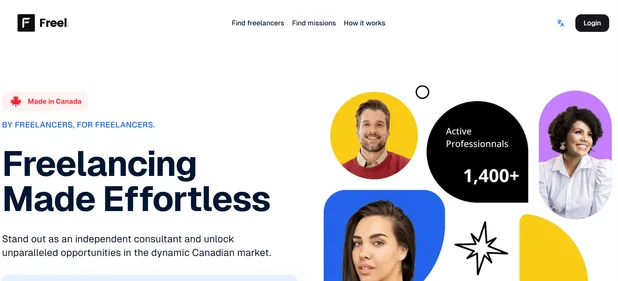 Freel homepage