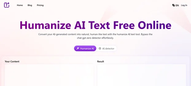 HumanizeIM homepage