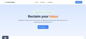 InboxChat AI homepage