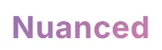Nuanced logo