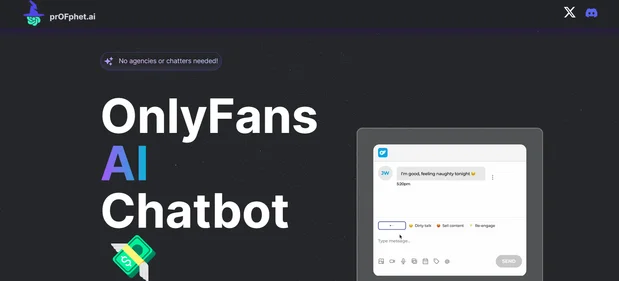 Profphet AI homepage