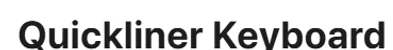 Quickliner Keyboard logo
