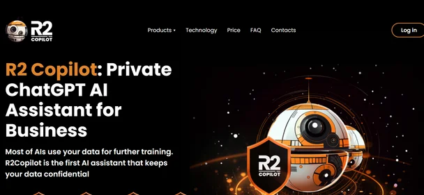 R2 Copilot homepage