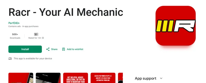 RACR homepage