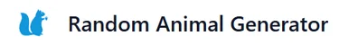 Random Animal Generator logo