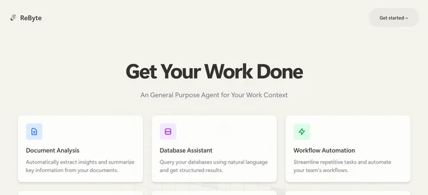 ReByte homepage