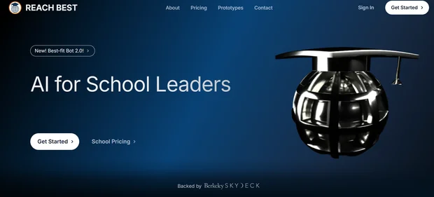 Reach Best homepage