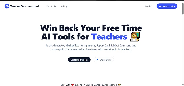TeacherDashboard AI