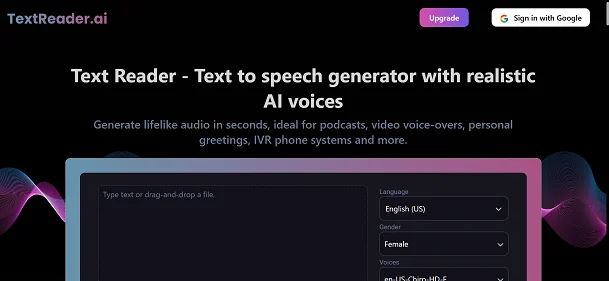 Text Reader AI