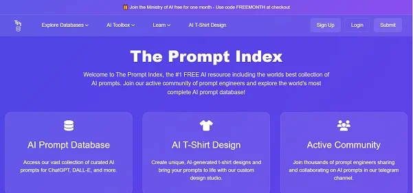 The Prompt Index