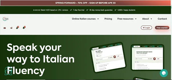 Think in Italian