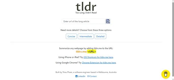 Tldr