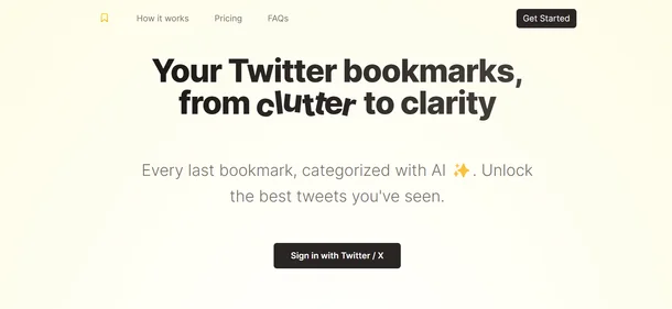 Twitter Bookmarks.home