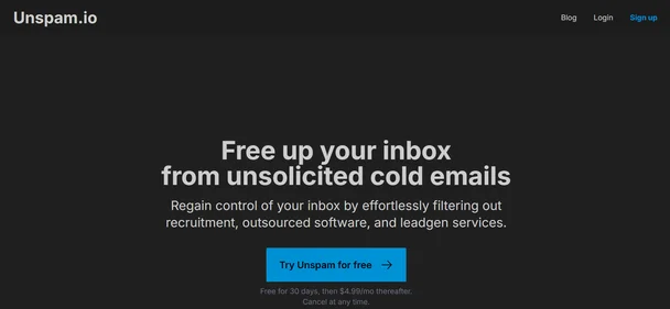 Unspam.home