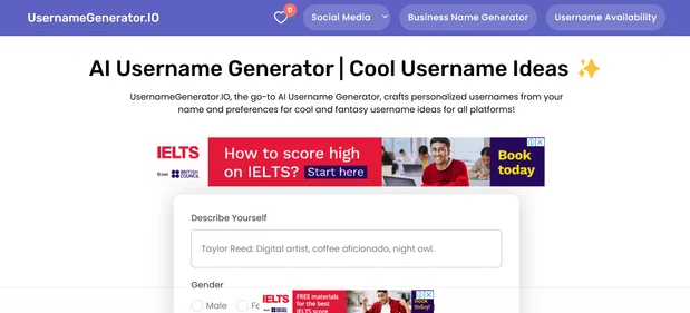 Username Generator.home