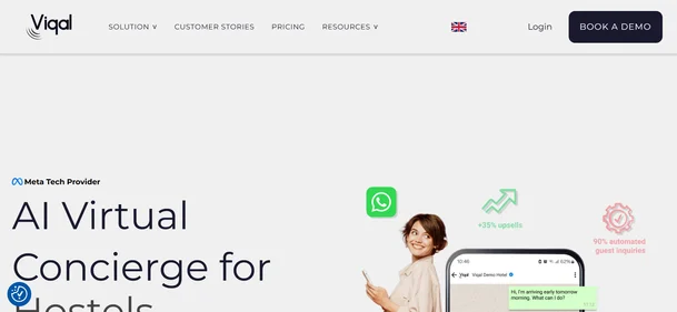 Viqal homepage