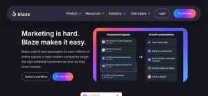 WithBlaze homepage