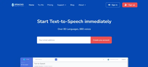 Xpeacho homepage