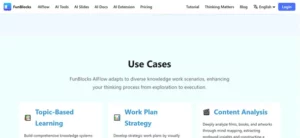 funblocks ai homepage