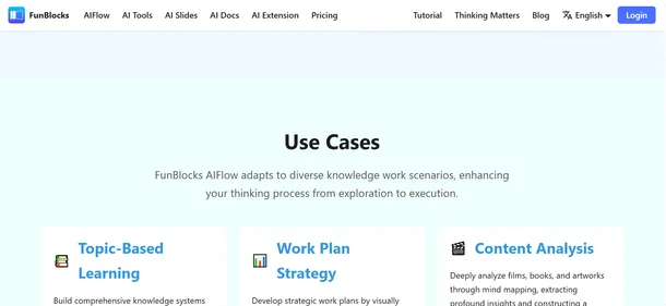 funblocks ai homepage