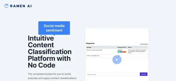 raman ai homepage
