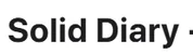 soliddiary_