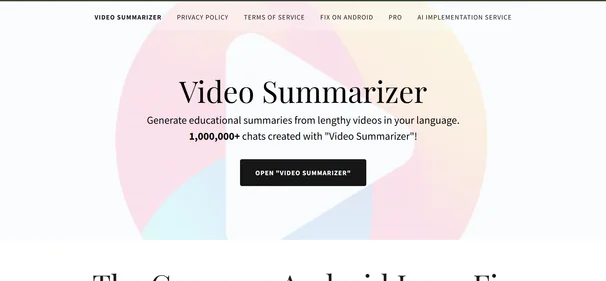 videosummerizer