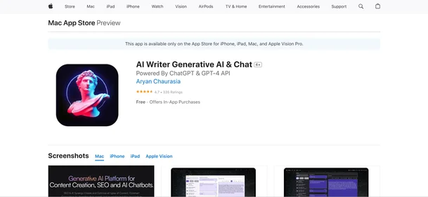 AI Writer.home