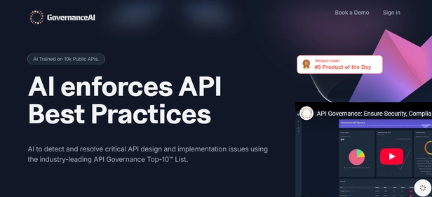 API Governance homepage