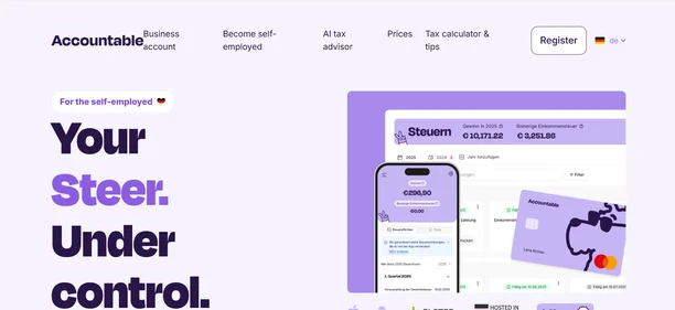Accountable homepage