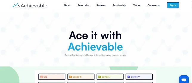 Achievable AI homepage