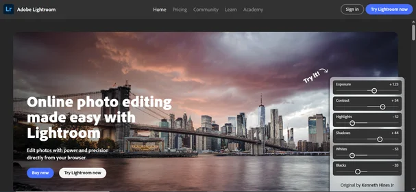 Adobe Lightroom