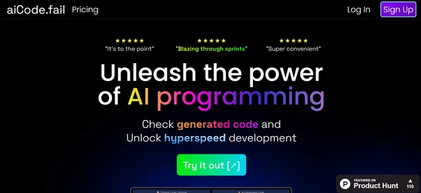 Aicode Fail.home