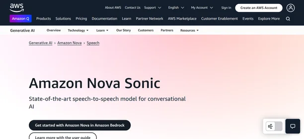 Amazon Nova Sonic.home