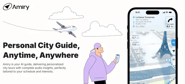Amiry AI homepage