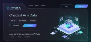 AnyGen AI homepage