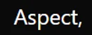Aspect logo