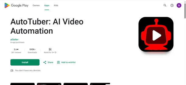 AutoTuber AI Video Automation