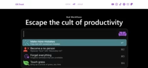 Bad Workflows homepage