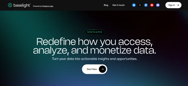 Baselight homepage
