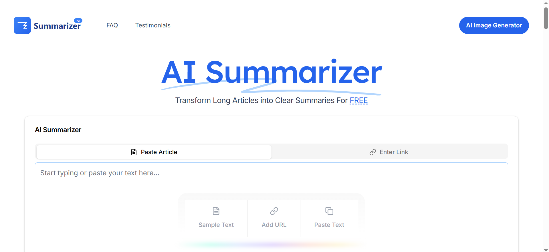 Best Summarizer