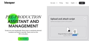 Blooper homepage