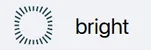 Bright OS logo